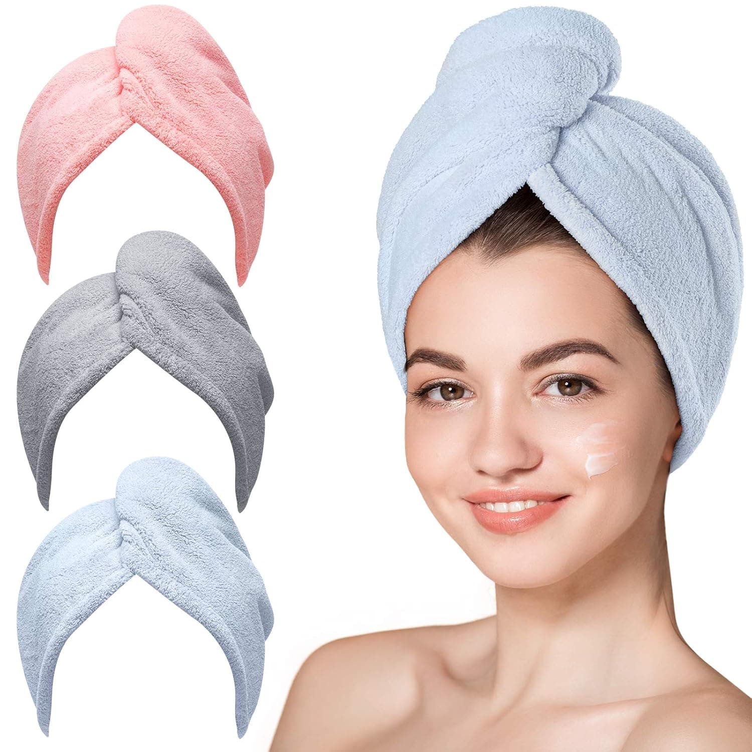 Hicober Microfiber Hair Wrap